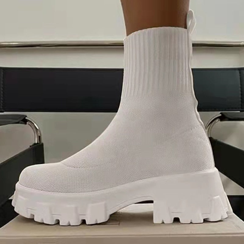 Platform Ankle Boots