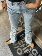 Embroidered Jeans