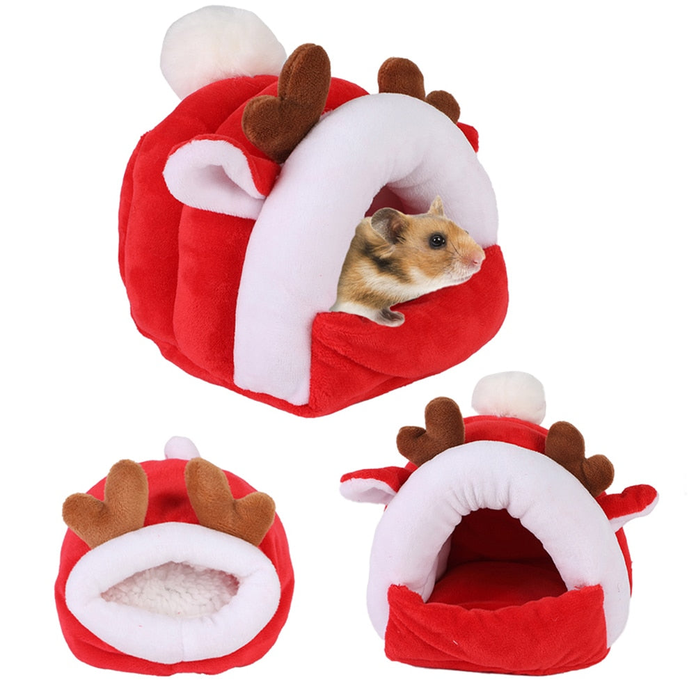 Christmas Hamster Bed