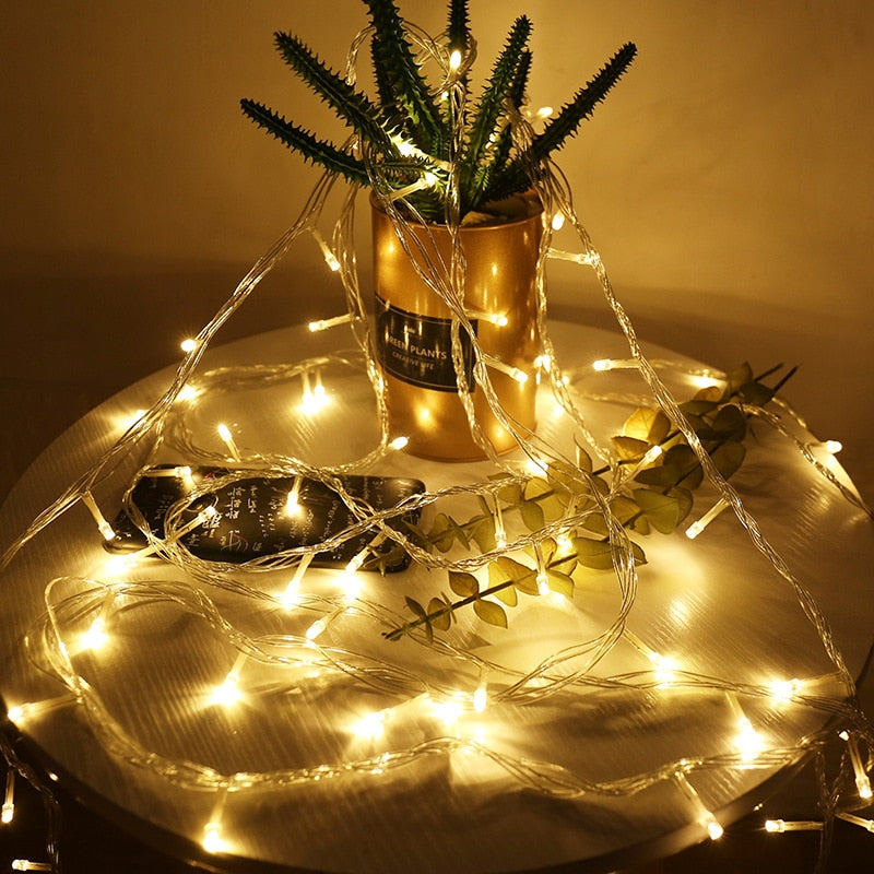 100 LED String Lights Waterproof Outdoor