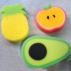 Cute Fruit Shape Bath Sponge