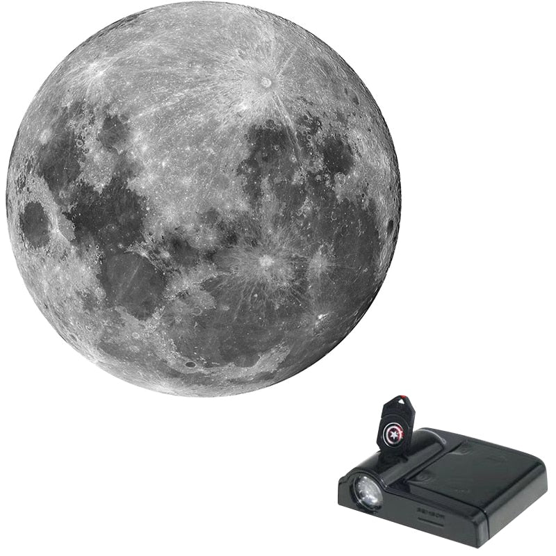 Aurora Moon Galaxy Projection Lamp