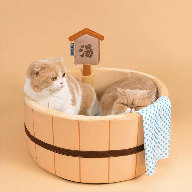 Japanese Bathtub Pet Bed