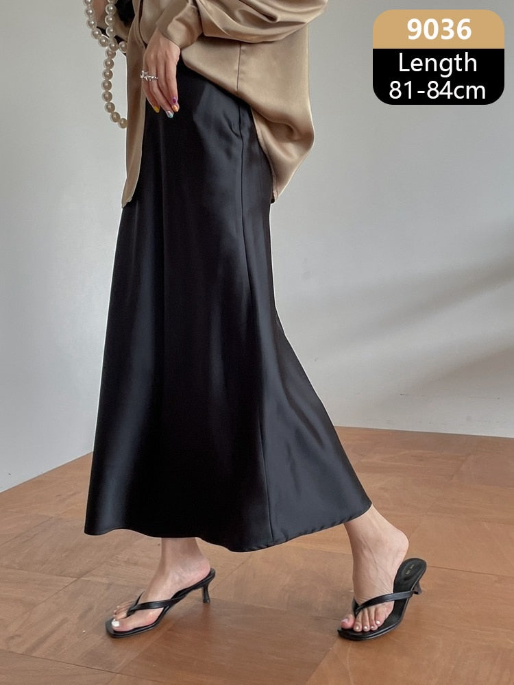 Silk Satin Skirts