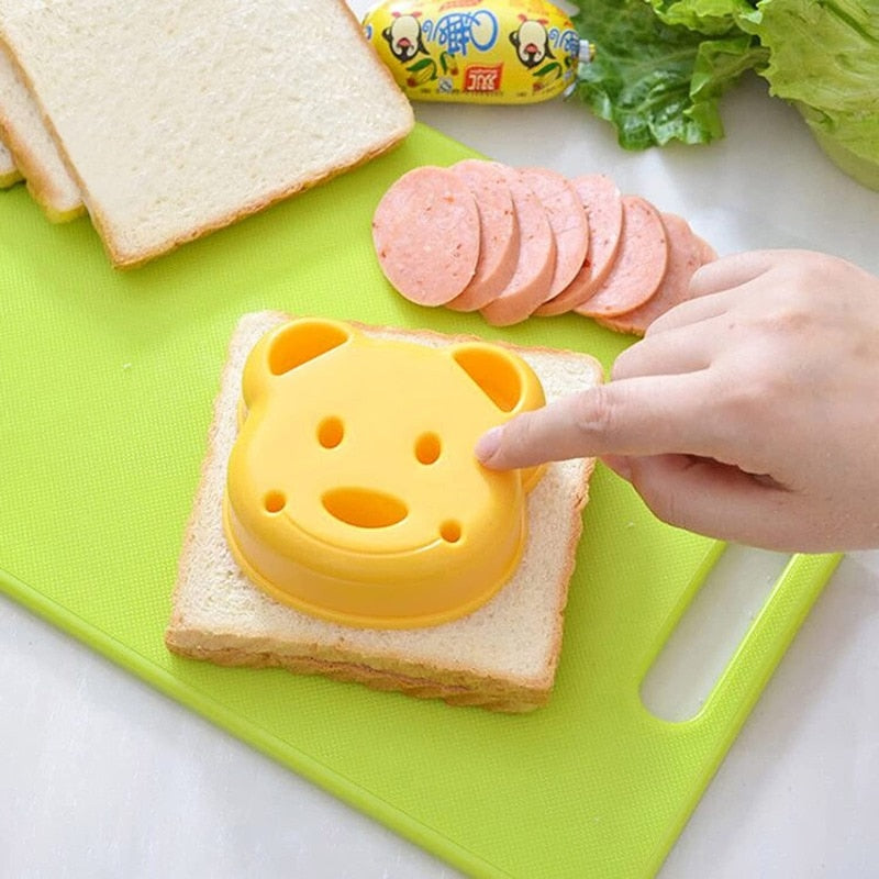 Sandwich Cutter Cartoon Mold