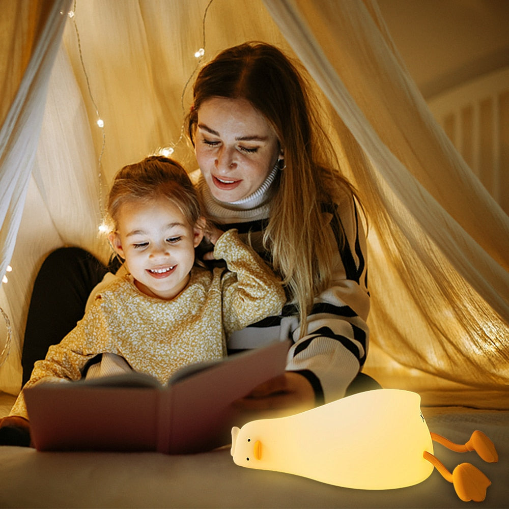 Children Squishy Duck Lamp