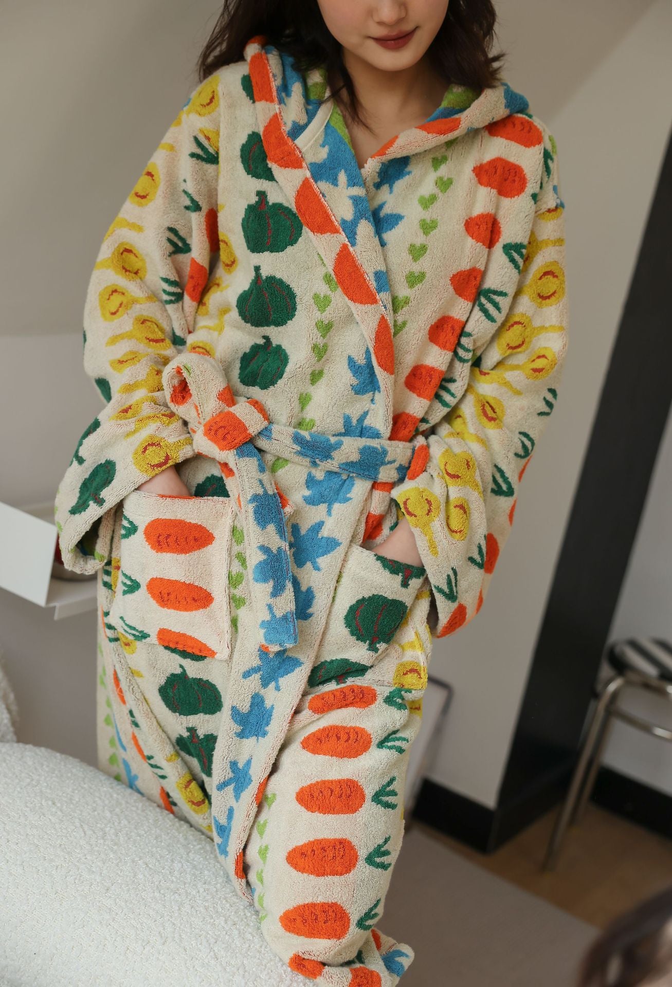Bath Towel Robe
