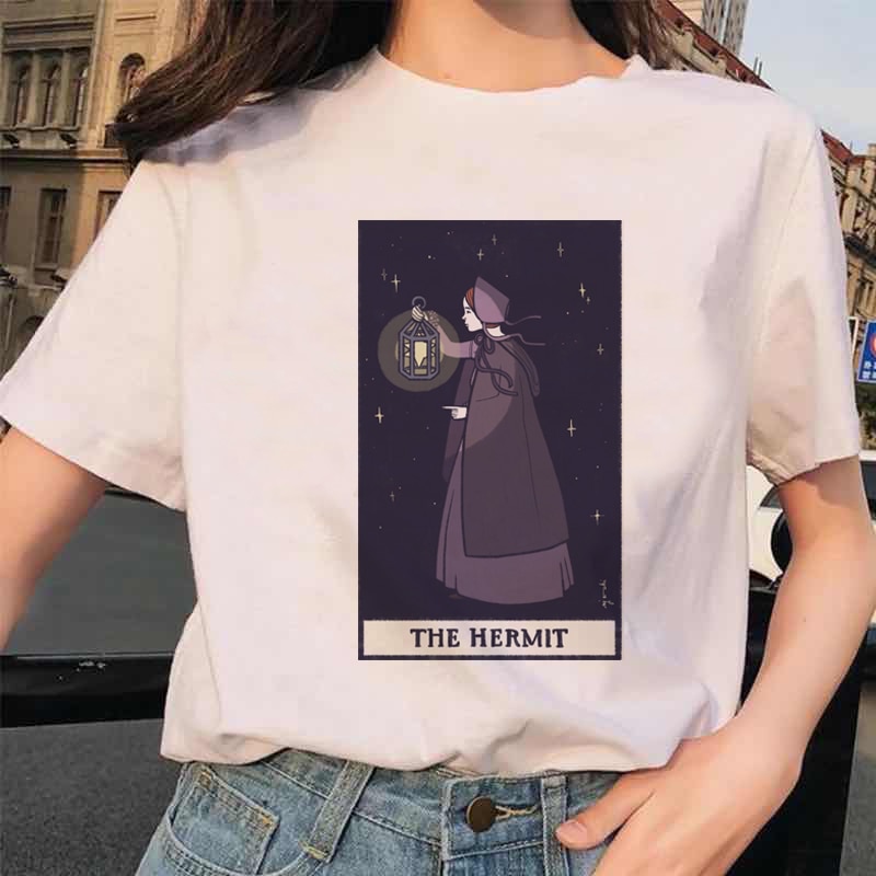 Tarot Card Funny Cartoon T-Shirt