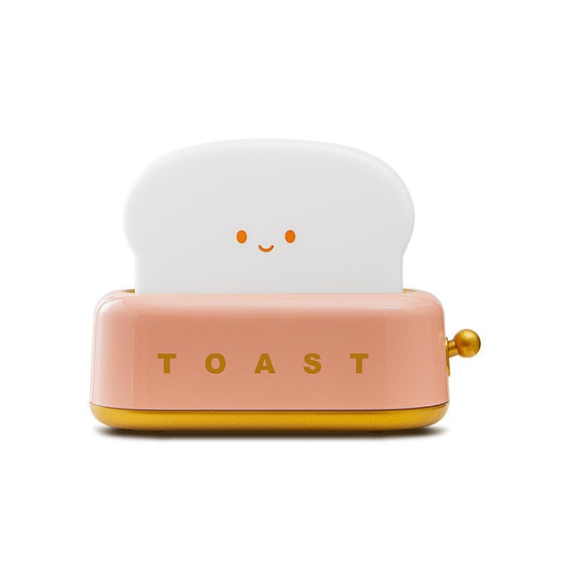 Cute Toast Night Light  Lamp
