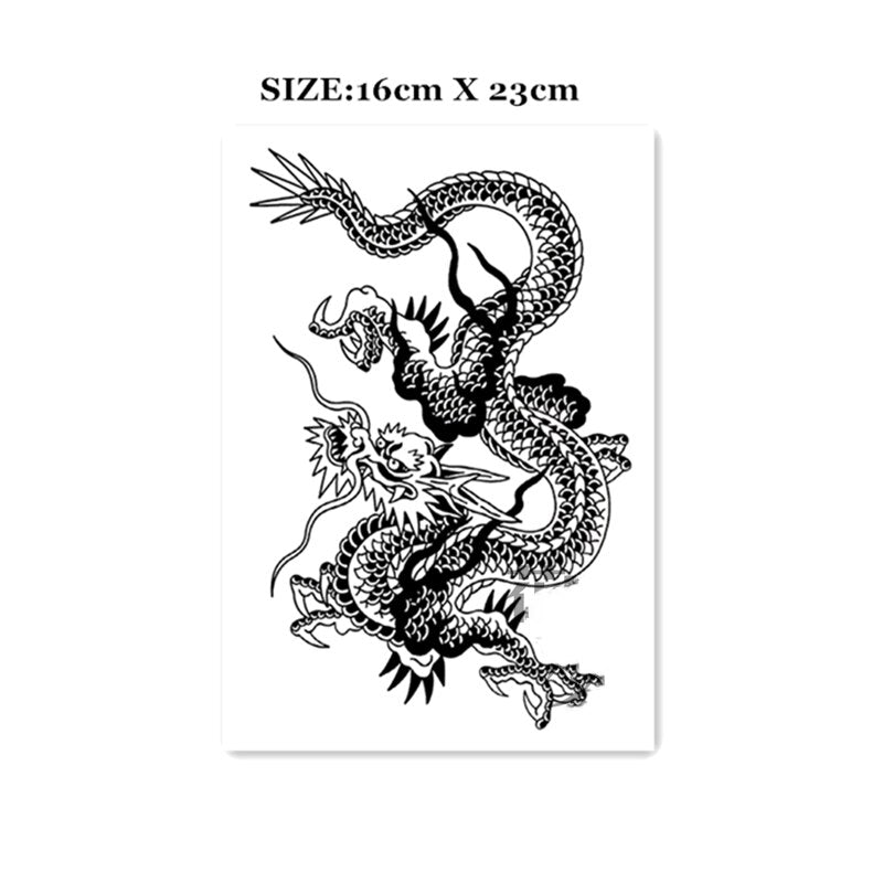 Japanese Dragon Tattoo Sticker