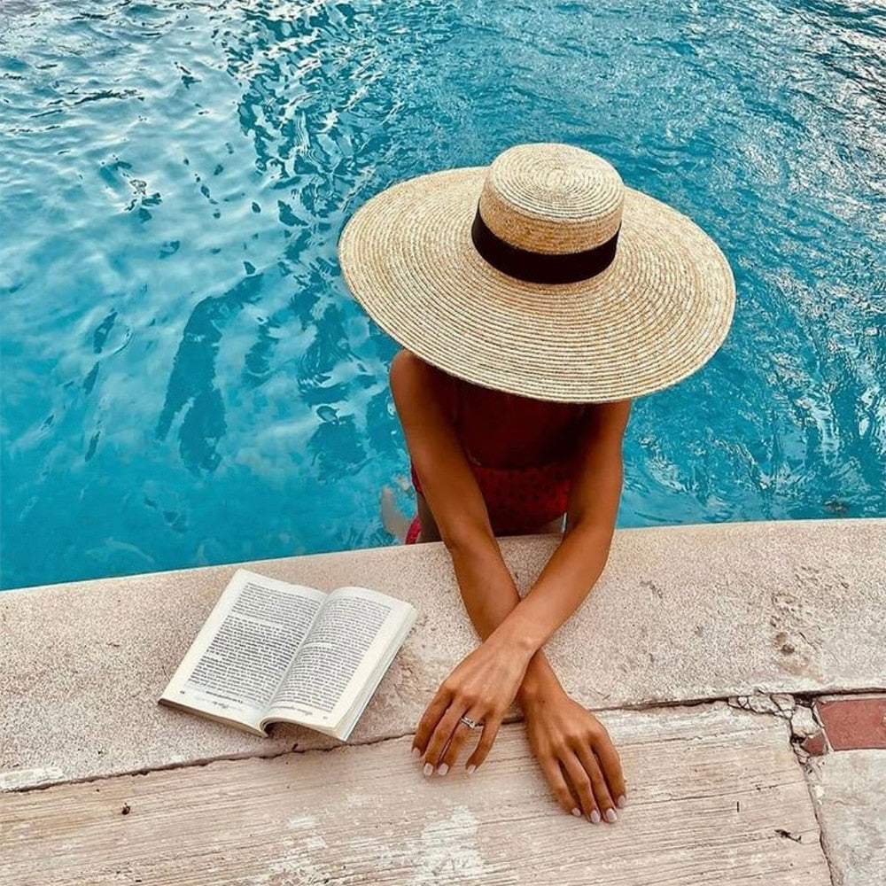 Oversized Straw Hat