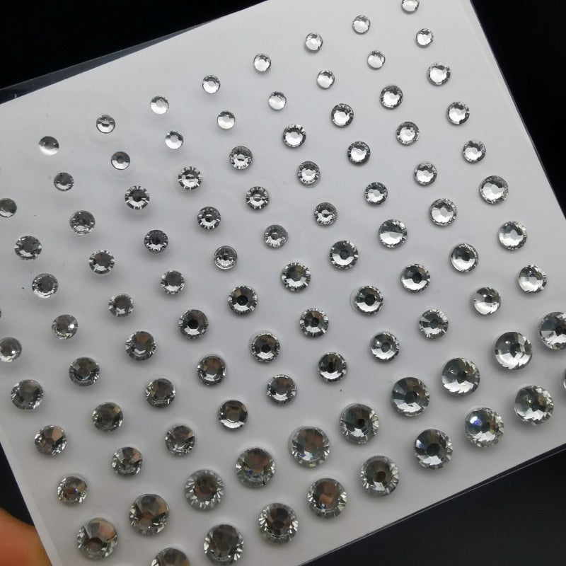 Mixed Size Diamond Stickers