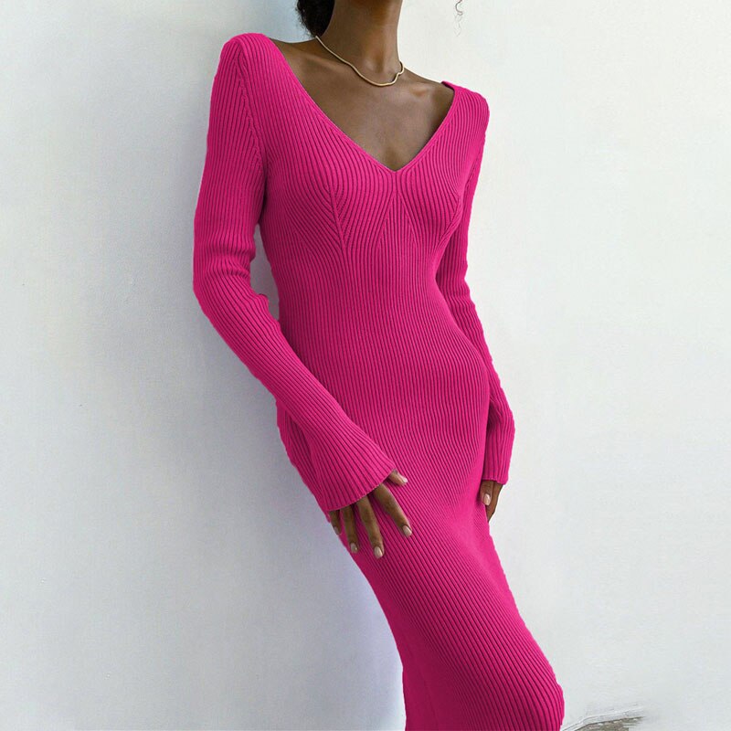 Knitted Long Dress