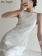Strap Midi Dress