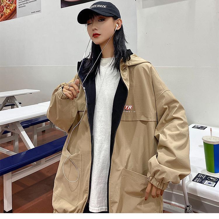 Double Side Hooded Coat