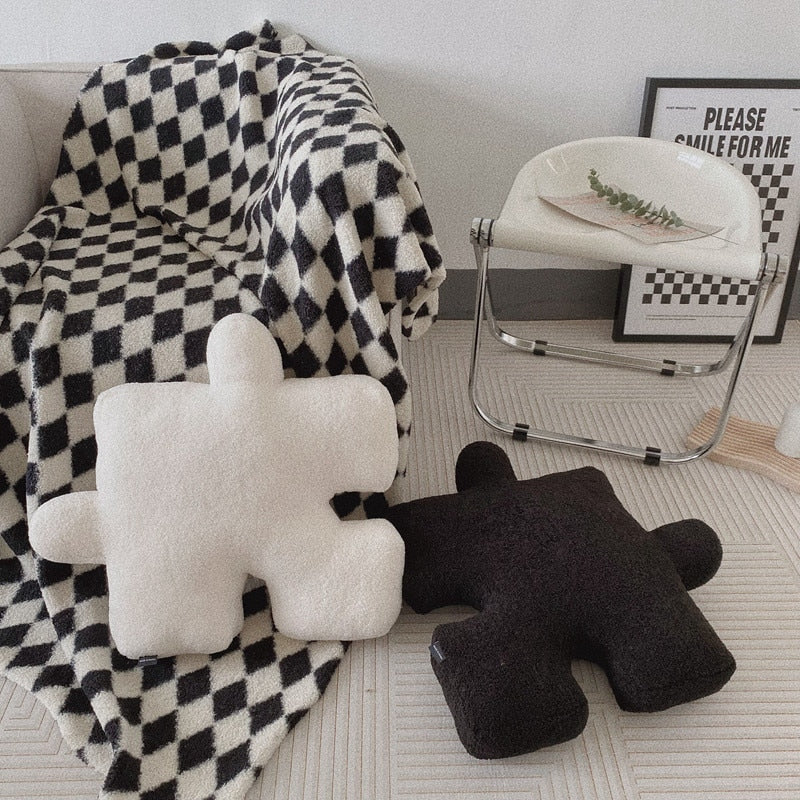 Creative Puzzle Shaped Pillow