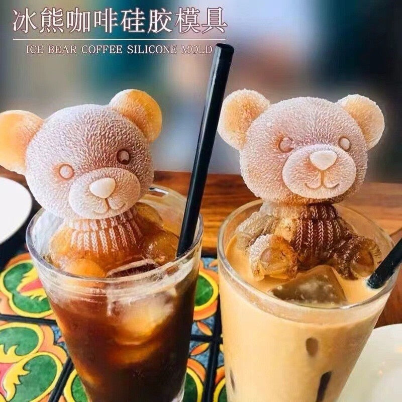 Ice Cube Mold Bear