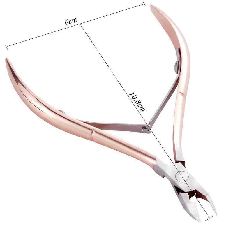 Rose Gold/Pink Nail Cuticle Nipper Clipper