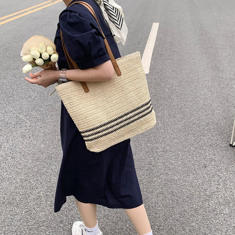 Straw ToteShopping Bags