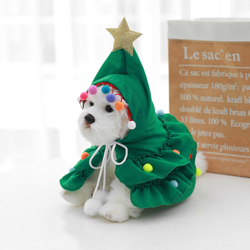 Christmas Tree Pet Clothes