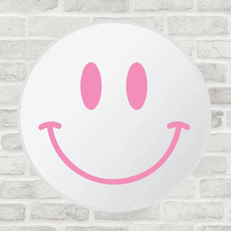 Happy Smile Mirror Acrylic Large Mirror