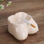 Body Art Ceramic Ashtray