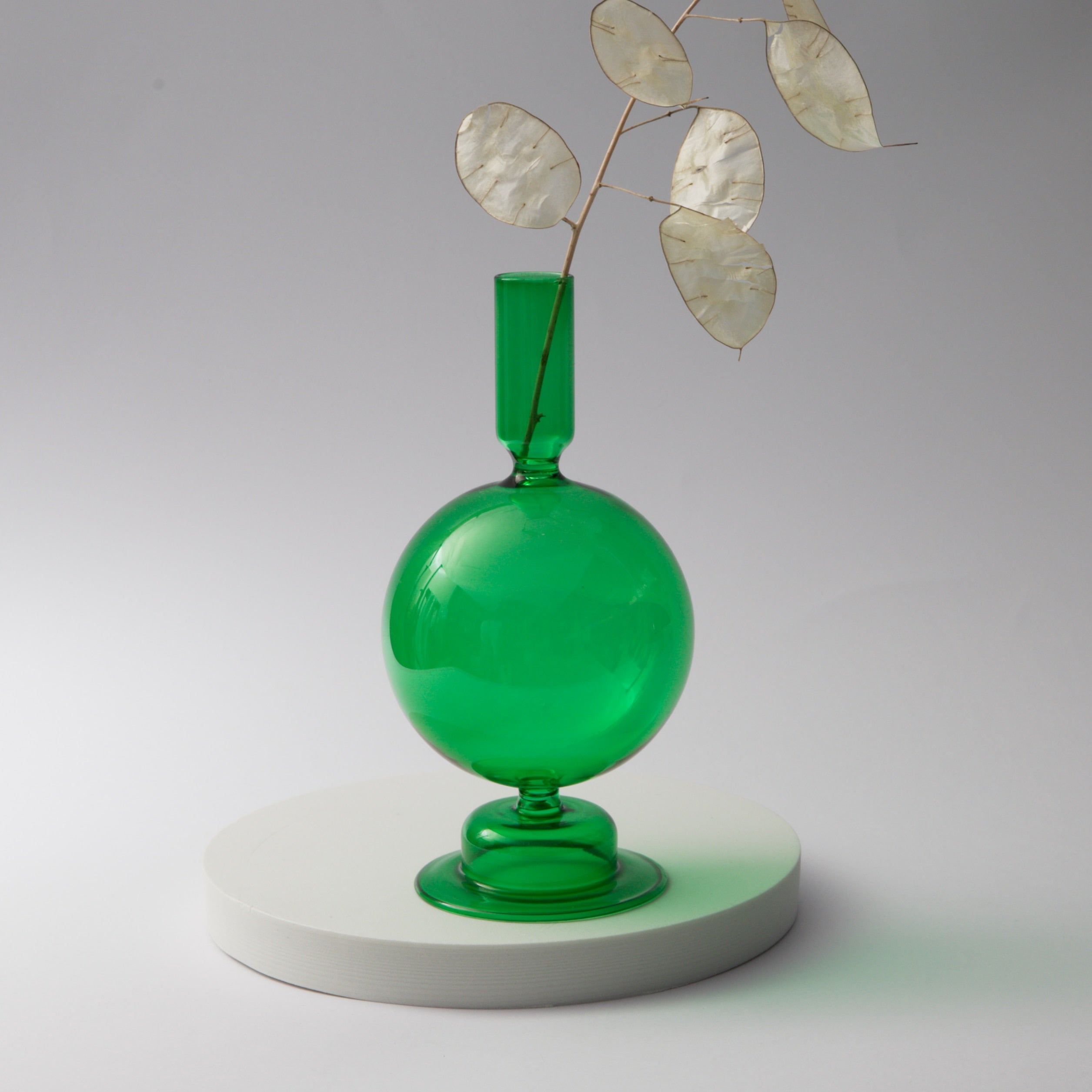Jupiter Glass Candle Holders
