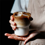 Glass Cold Coffee Cup