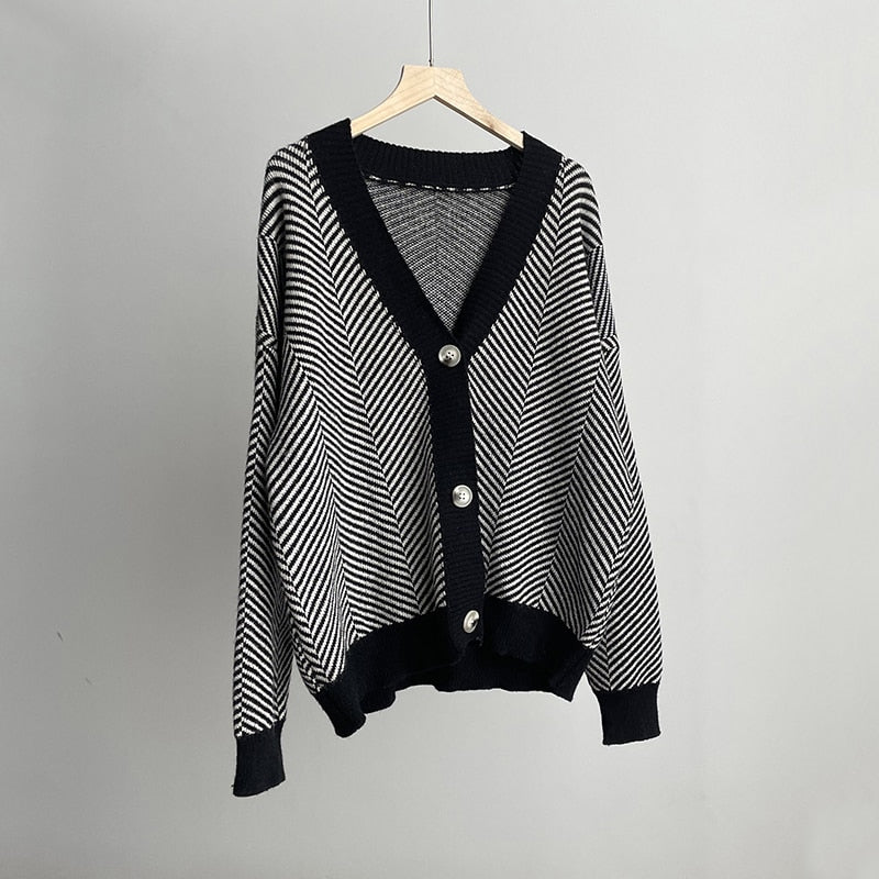 Oversized Loose Soft Knitted Cardigan
