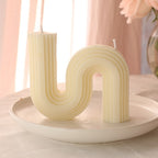 U-Shaped Home Decorative Candle