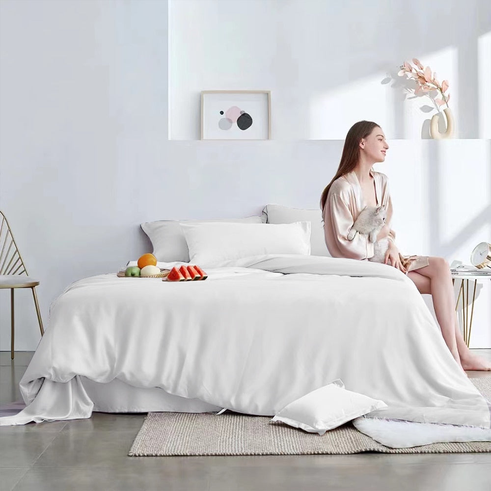 100% Silk Bedding Set
