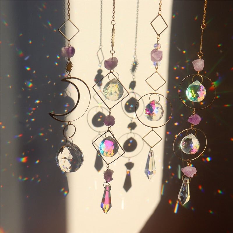 Suncatcher Hanging Crystal Prism