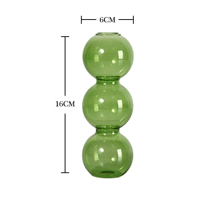 Nordic Spherical Hydroponic Glass Vase
