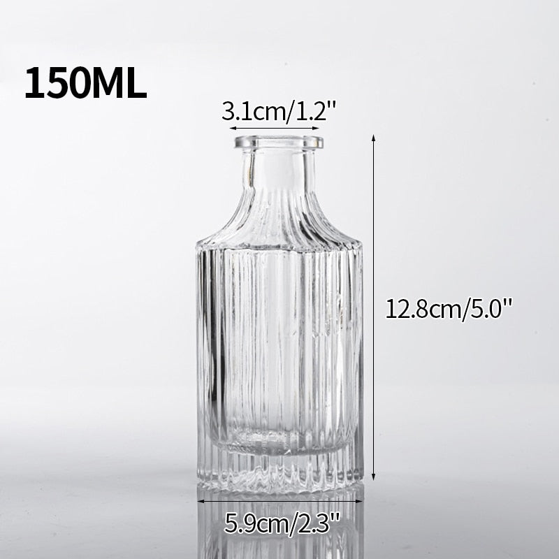 Transparent Glass Vase