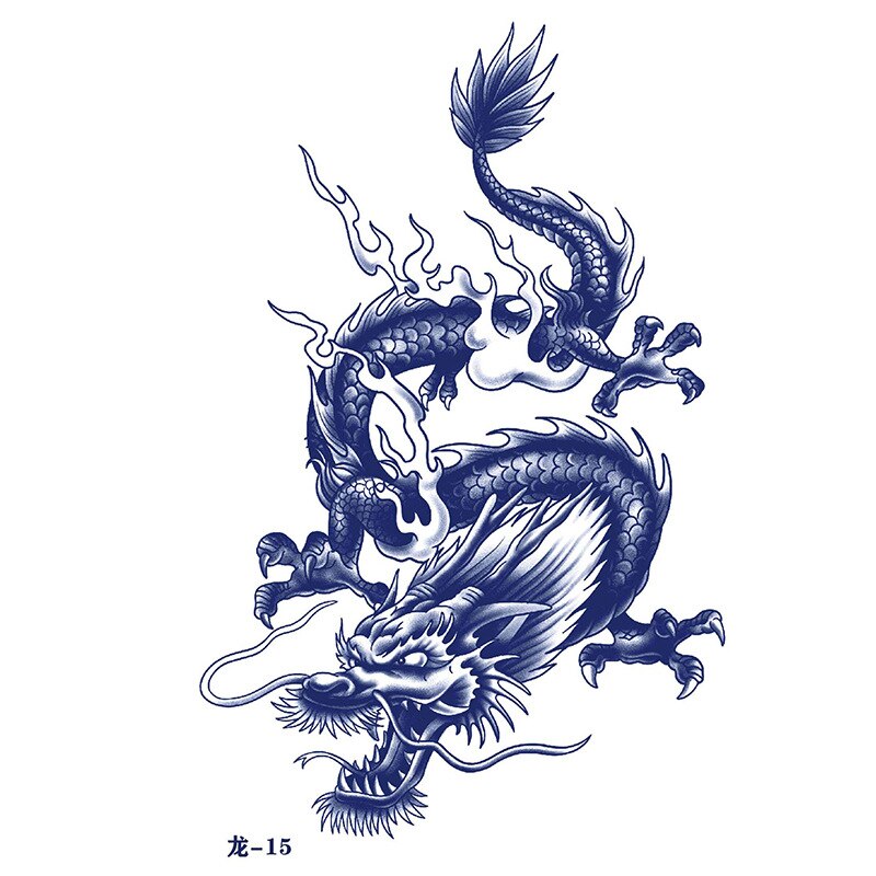Japanese Dragon Tattoo Sticker