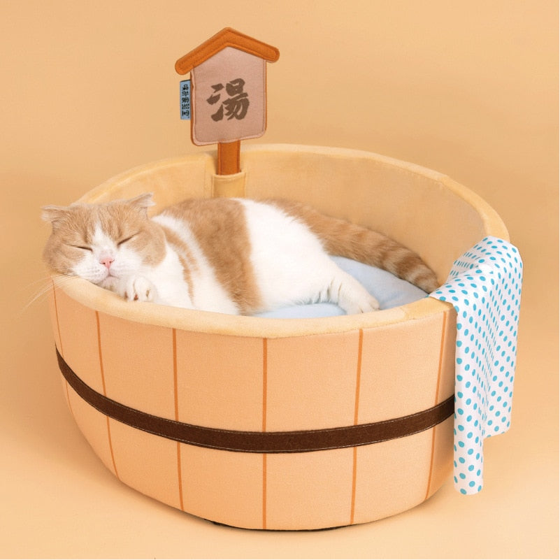 Japanese Bathtub Pet Bed