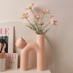 Cartoon Cat Ceramic Vase