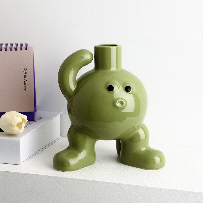 Ceramic Big Foot Vase