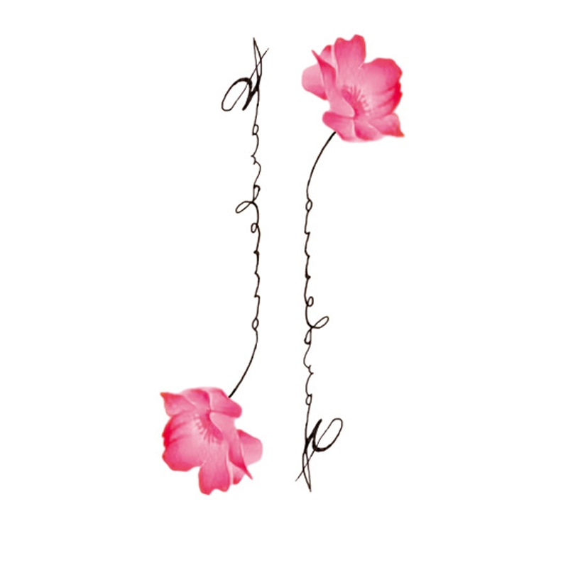 Flower Tattoo Sticker