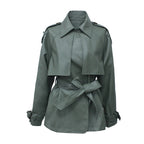 Faux Leather Motorcycle Jacket