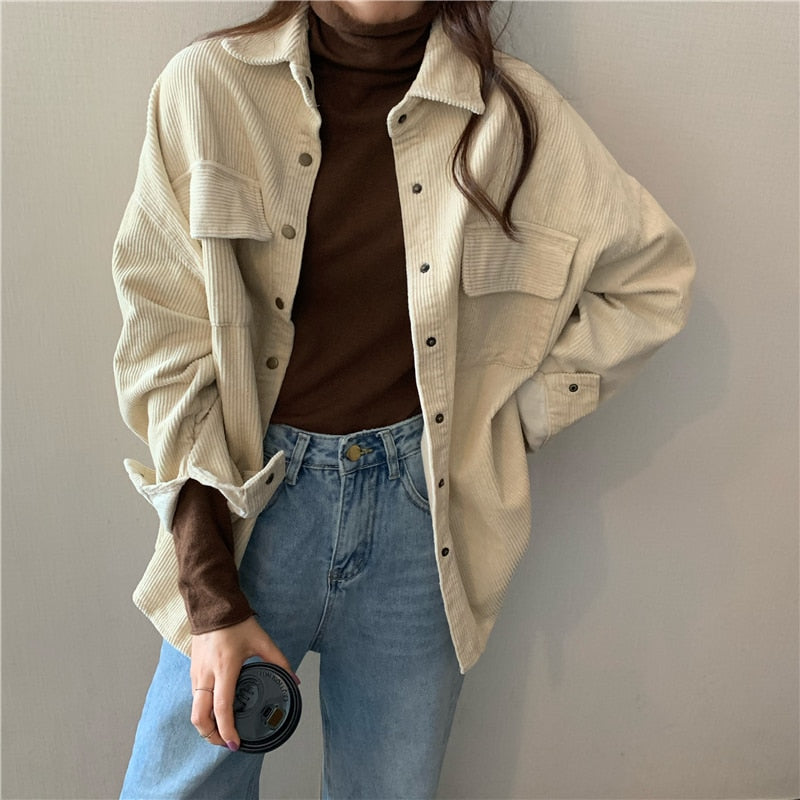 Corduroy Oversize Jacket