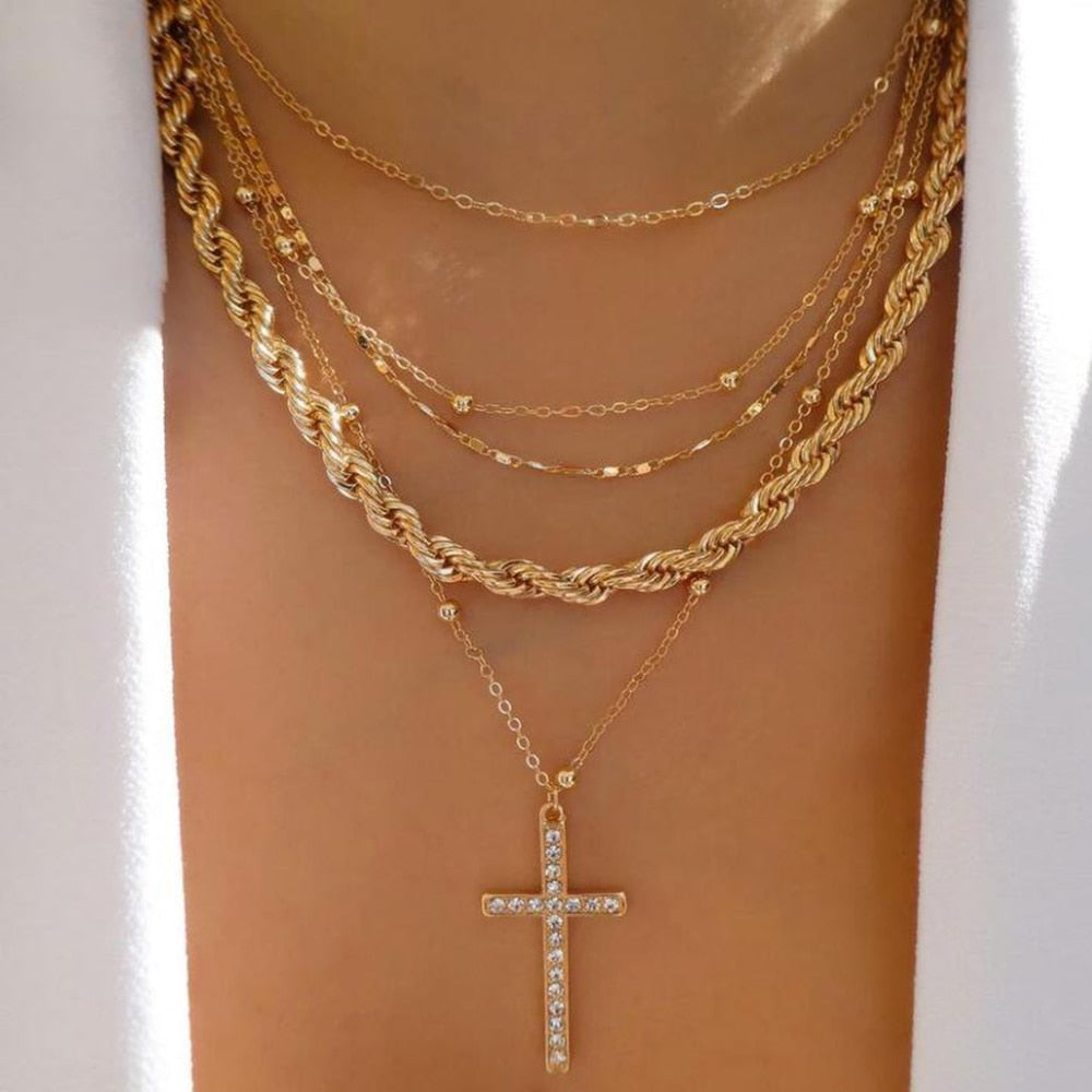 Moon Gold Necklace