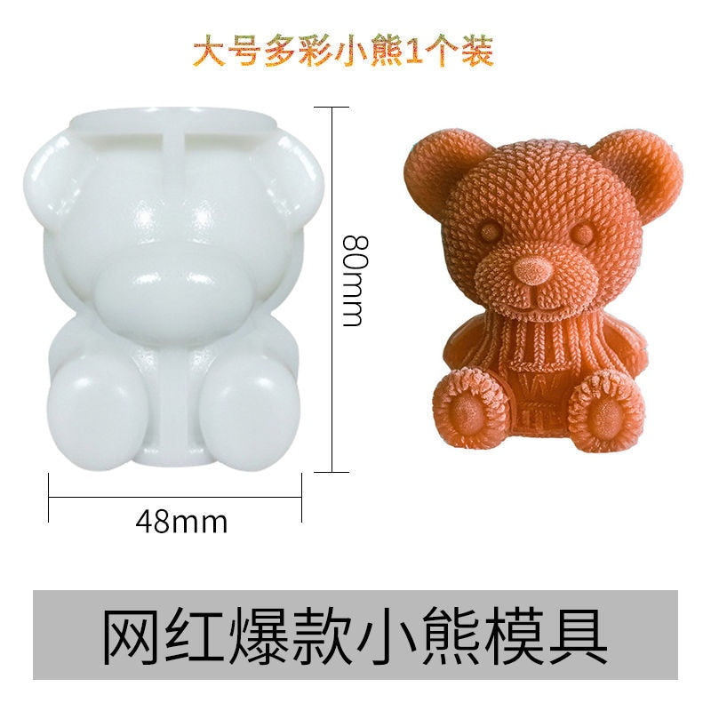 Ice Cube Mold Bear