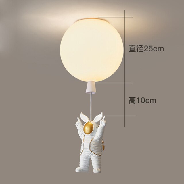 Nordic Astronaut Ballon LED Pendant Light