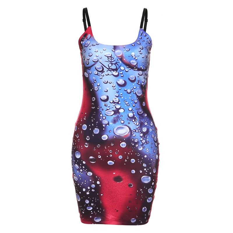 Water Drop 3D Print  Dress