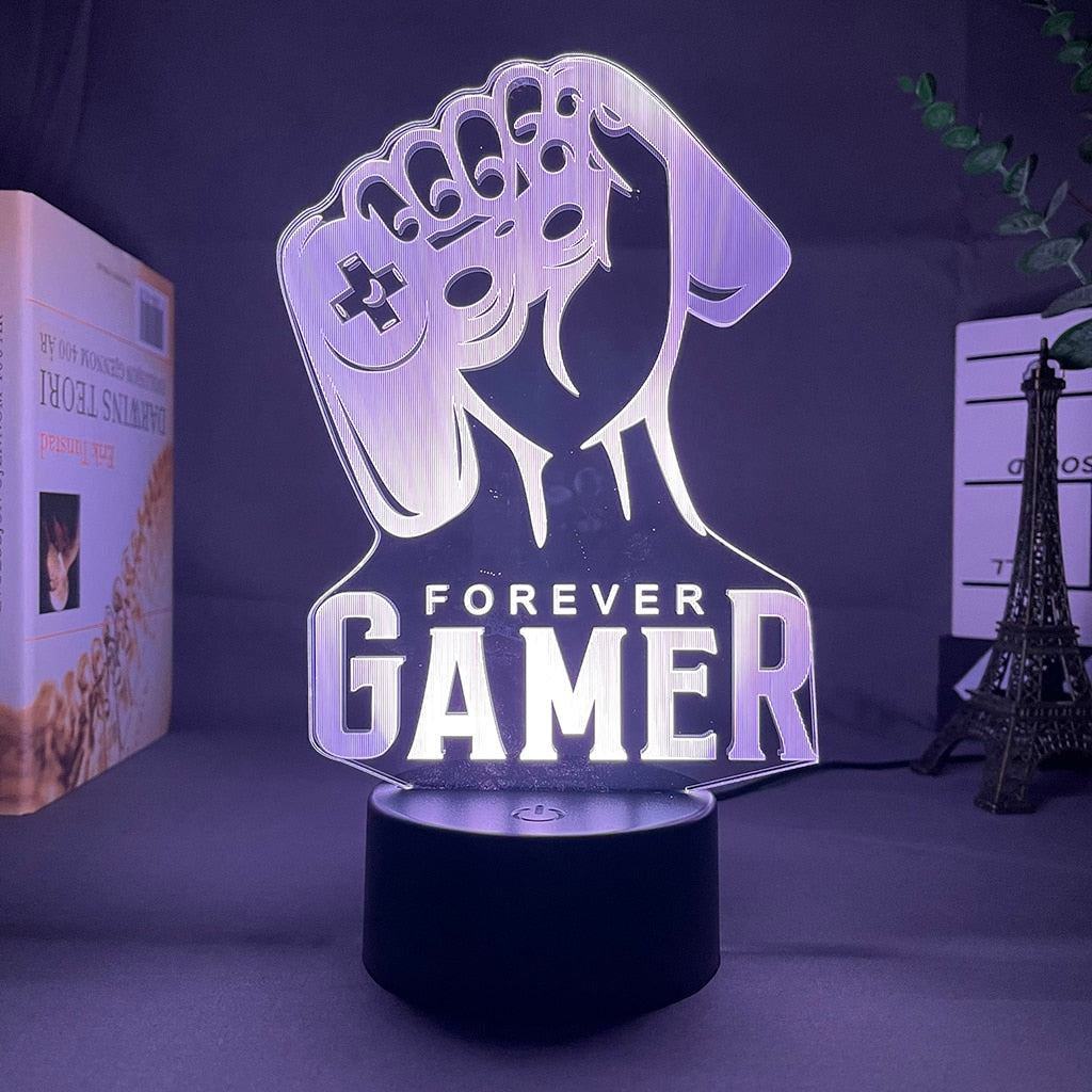 3D Gaming Night Light