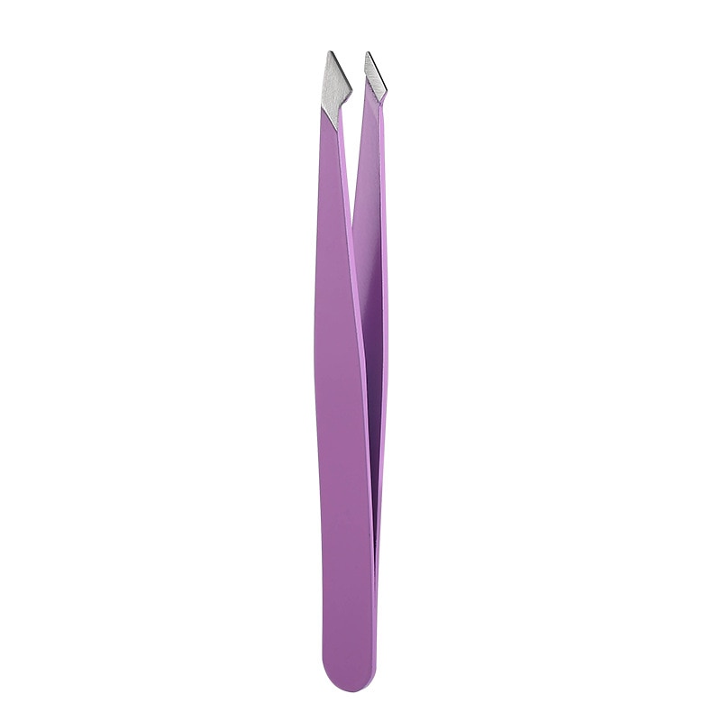 1 Pcs 4 Styles Tip Flat Eyebrow Tweezers