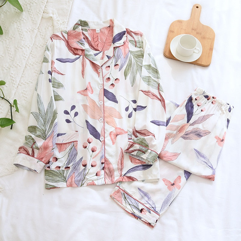 Long-Sleeved Sleepwear