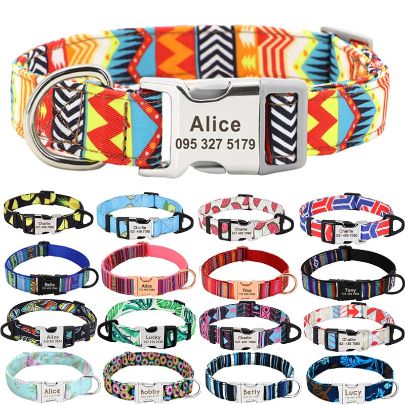 Dog Collar Print Personalized