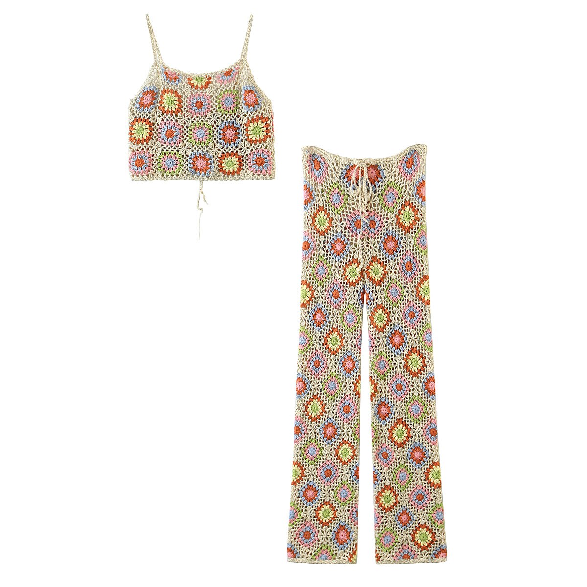 Crochet Two Pieces Set